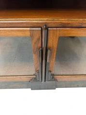 Art Deco Amsterdamse School Display Cabinet, 1920s